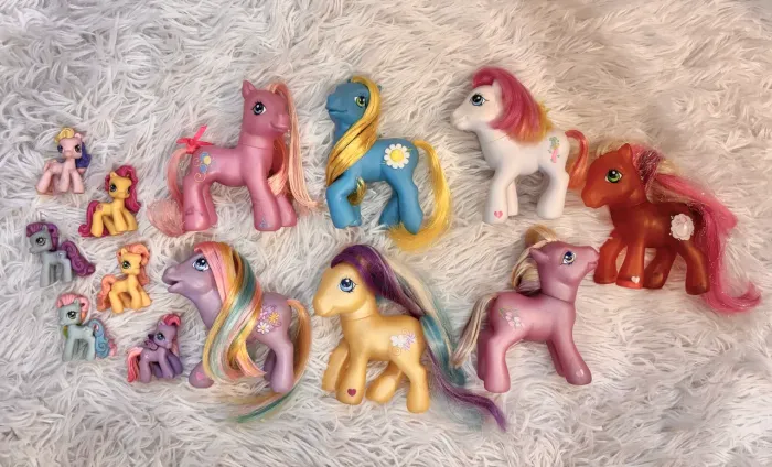 Lote my little pony g3 e ponyville