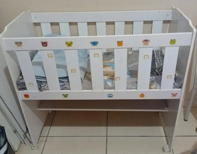 BERÇO MINI + COLCHÃO