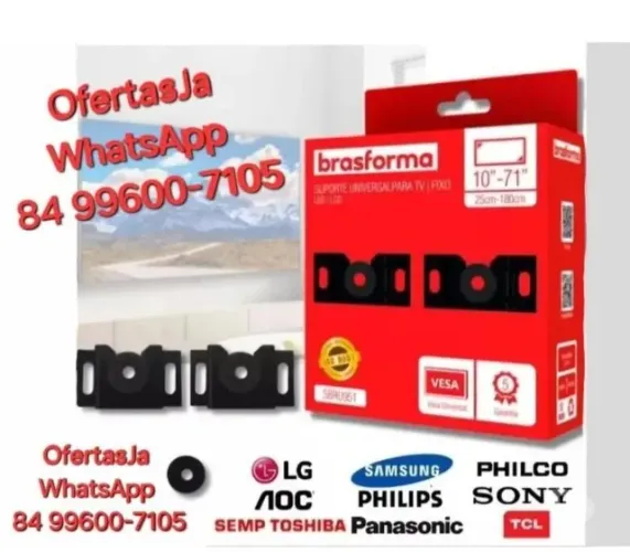 Suporte para TV Universal Fixo de 10" até 71"