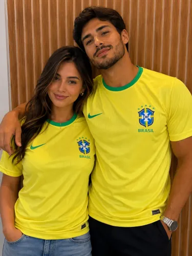 Camisa do Brasil Dry Fit