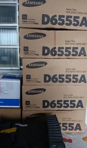 Toner samsung D6555A original novo 