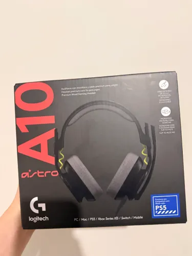 Headset Com Fio ASTRO A10 Gaming Gen 2 - Preto (Lacrado na Caixa)