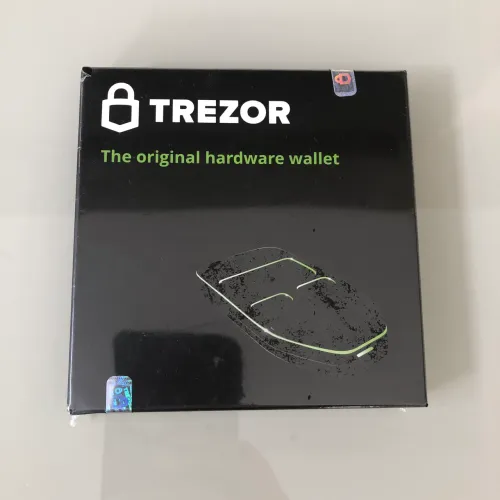 Carteira Cripto Trezor Original Lacrada
