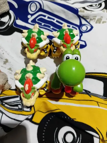 Brinquedos personagens do mario