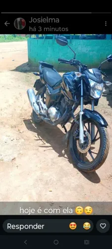 MOTO FAN PRETA 160 2023