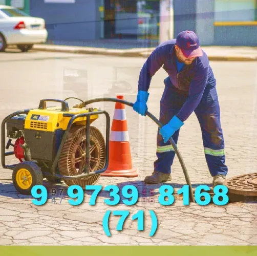 Desentupidora! Rápido e eficiente, solução para sua pia, ralo, caixa de gordura!