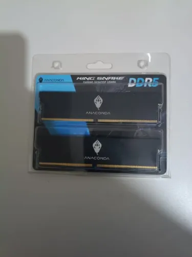 Memória RAM 2x16gb DDR5 7200 MHz (32 GB total) Intel XMP