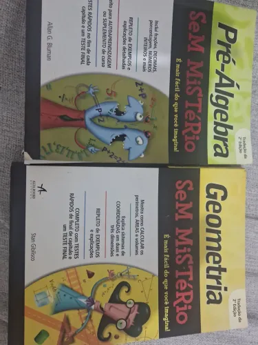 Livros de matemática 