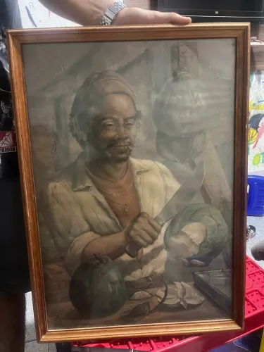 Quadro arte popular brasileira
