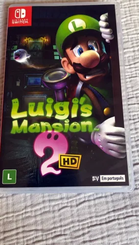 Nintendo Switch - Luigi's Mansion 2 HD - Mídia Física