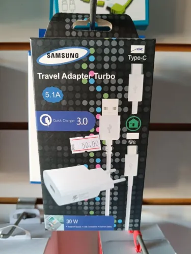 Carregador de celular Samsung