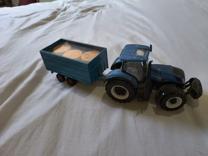 Trator miniatura new Holland T7 315