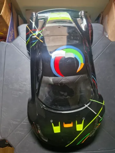 Bolha GT2 360mm com iluminação automodelismo