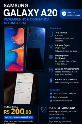 Samsung A20