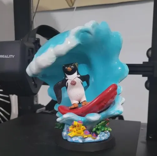 BONECO MAVERICK "TA DANDO ONDA" IMPRESSÃO 3D