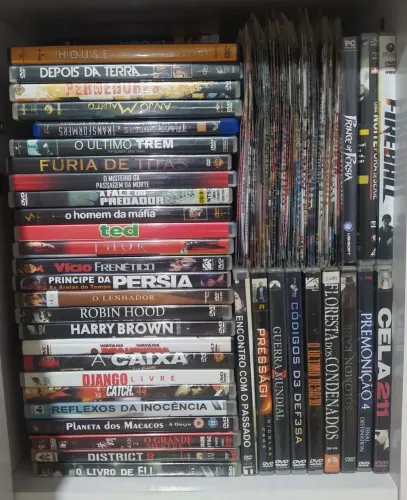 Filmes em mídia física DVD 185 Titulos