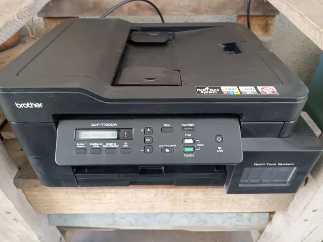 Impressora Brother DCP-T720DW Multifuncional Jato de Tinta Colorida com Wireless e Duplex.