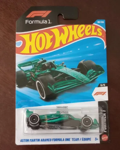 F1 Aston Martin Hotwheels