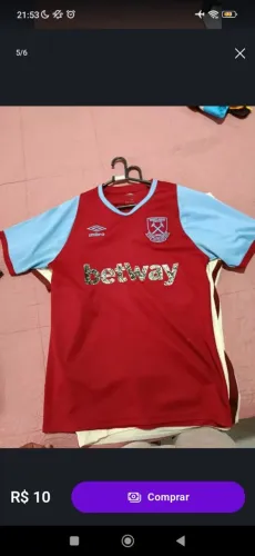 Camisa de time