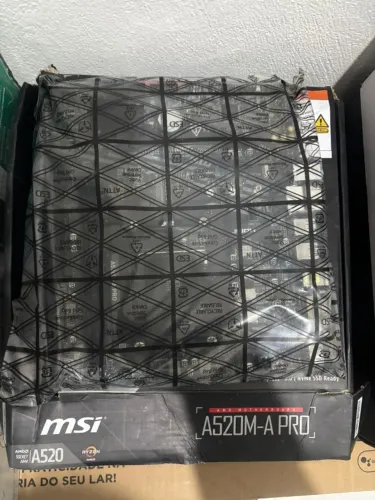 Placa-mãe Msi A520m-a Pro Am4 Matx Ddr4 Hdmi Dvi M.2 E Mae Gigabyte B550m Aorus Elite Am4 
