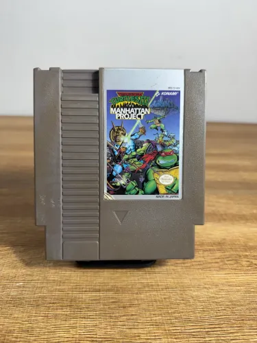 Teenage Mutant Ninja Turtles III: The Manhattan Project Nintendinho Nes