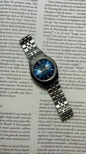 Relógio Citizen Blue Sky Automático Funcionando Perfeitamente