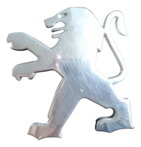 Emblema Peugeot 206 2000 A 2009 Cromado