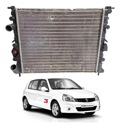 Radiador Água Renault Clio 1.0 2001 02 03 04 05 06 07 09 10