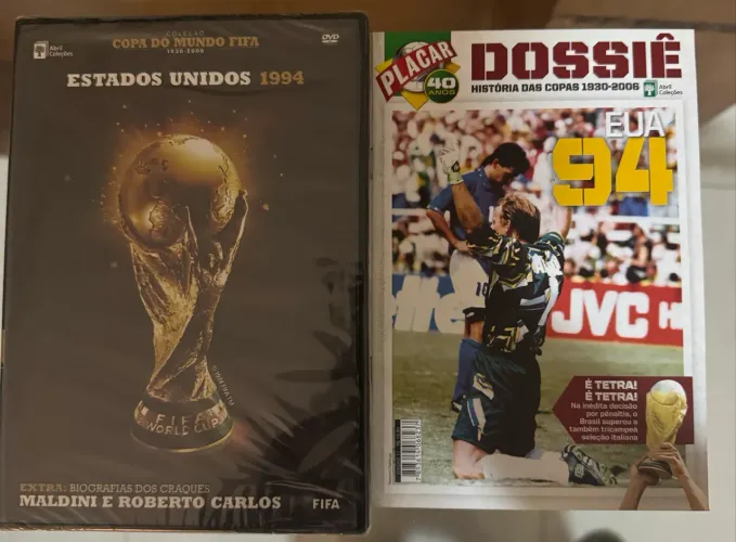 DVD Copa 1994 - inclui dossiê Placar