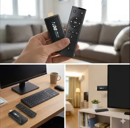  Mini PC Google Android H98 Stick - 4K Ultra HD - 16GB Interno