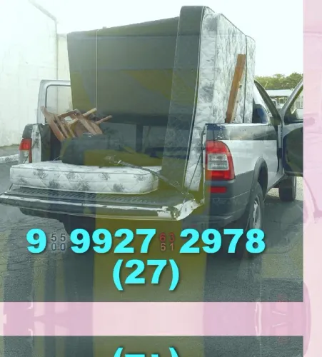 Frete/Carreto~Carro AbertoTransporte de Cargas*toda a região