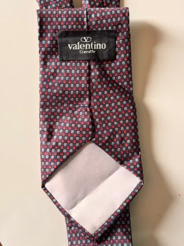 Gravata Masculina Seda Italiana Valentino