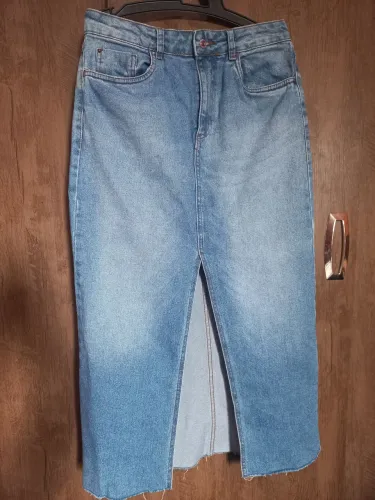 Saia Jeans Mid