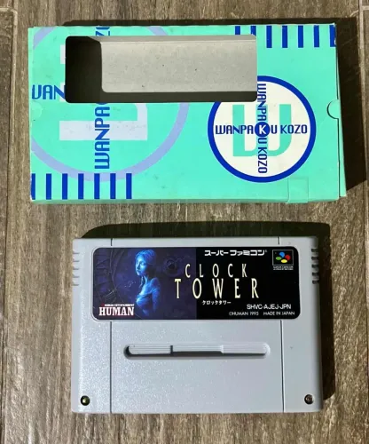 CLOCK TOWER SUPER FAMICOM ORIGINAL 
