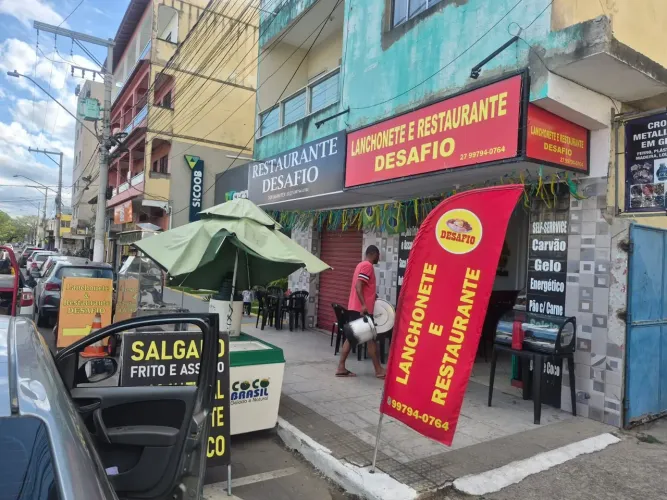 Restaurante funcionando