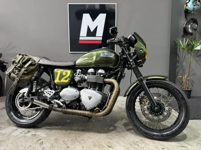 TRIUMPH THRUXTON 2014 30.000km - Segundo dono - Baixa km - Revisada - Com acessórios