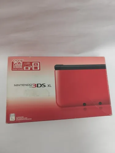Caixa usada 3ds xl vermelha sem berço