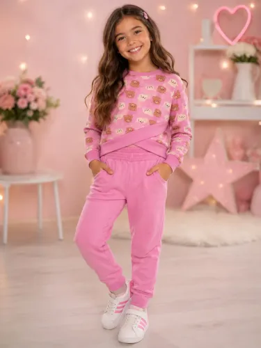 Conjunto moletom infantil