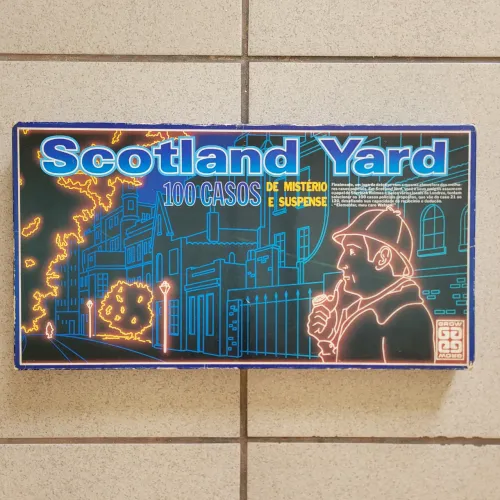 Jogo de tabuleiro Scotland Yard - Grow - 1987