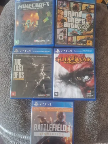 Vendo esses jogos de PS4