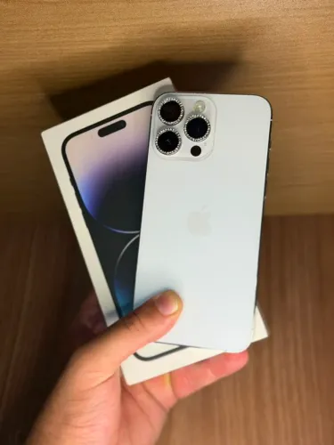 iPhone 14 Pro Max Branco 256GB 6 meses de garantia