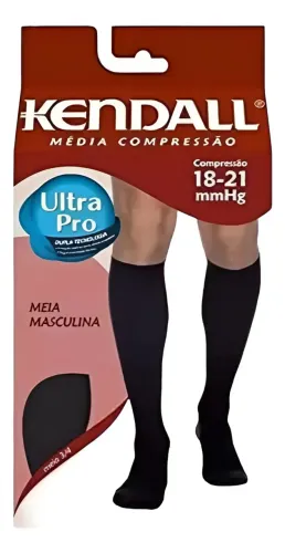 Meias Kendall 3/4 Masculina - Média Compressão (Leia todo o anúncio)