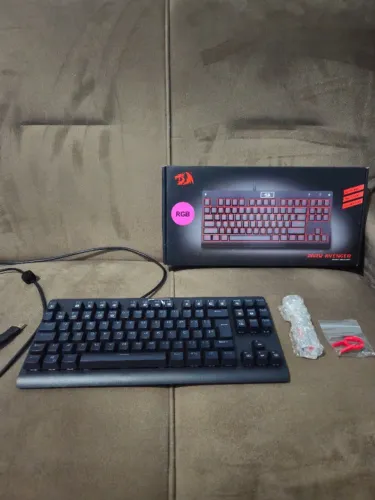 Teclado Mecânico Gamer Redragon Dark Avenger K568RGB-2