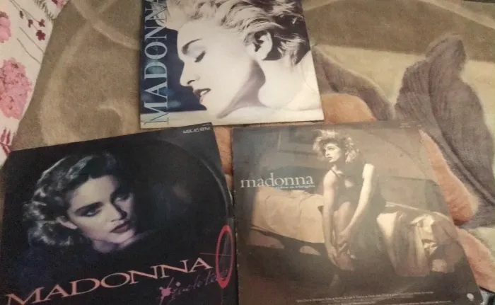 3 Disco de vinil da Madona 