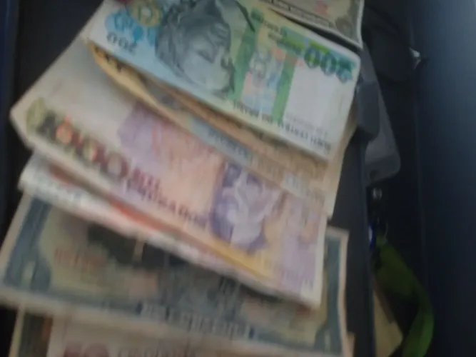 Dinheiro antigo notas