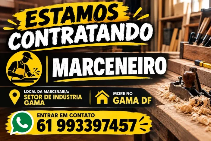 Preciso de marceneiro