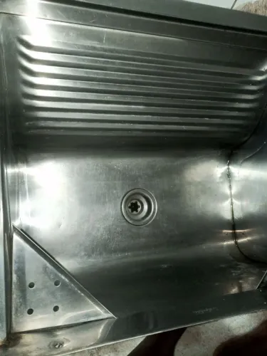 Lavatório de inox