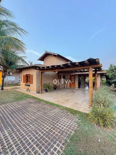 Rancho com 3 dormitórios à venda por R$ 1.450.000 - Condomínio Terra da Barra - Mendonça/S