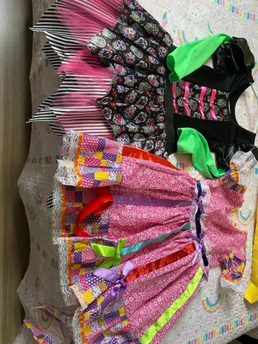 Vestidos Infantis de Festa Junina