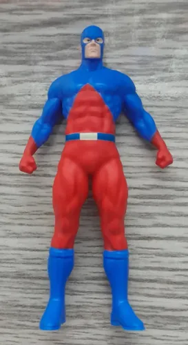 Boneco versão menor do Atomo McFarlane Toys DC Multiverse,